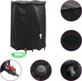 vidaXL Waterreservoir met kraan, opvouwbaar, 1350 L, PVC