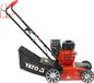 Yato Thermique Tondeuse - 196 cc Loncin Motor (4.1 kW) - Werkbreedte 38 cm - Inclusief 2 Rollen & 40L Opvangzak - Metalen Behuizing