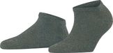 FALKE Shiny kort eenkleurig lyocell sneakersokken enkelsokken dames grijs - maat 35-38