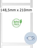 HERMA thermodirect-verzendetiketten, rol, 148,5 x 210 mm, permanent