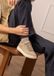 Manfield Heren Beige Nubuck Sneakers Maat 47