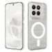 Motorola Coque Hybride Transparente Compatible MagSafe pour Moto G37/G37 Power/G47