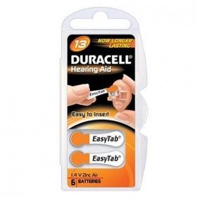 Duracell DA13 - Batterijen - 6 stuks