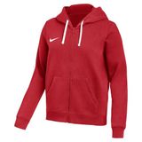 Nike Team Sweater Dames Park 26 Fleece Full-Zip Hoodie Rood - Maat L