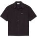 Lacoste chemise décontractée homme - chemise à manches courtes - marron