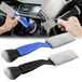 Brosse de nettoyage - Intérieur de voiture - Double tête - Doux - Lot de 2