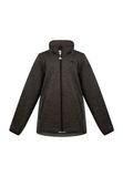 Schmuddelwedda Fleece jas stone grey