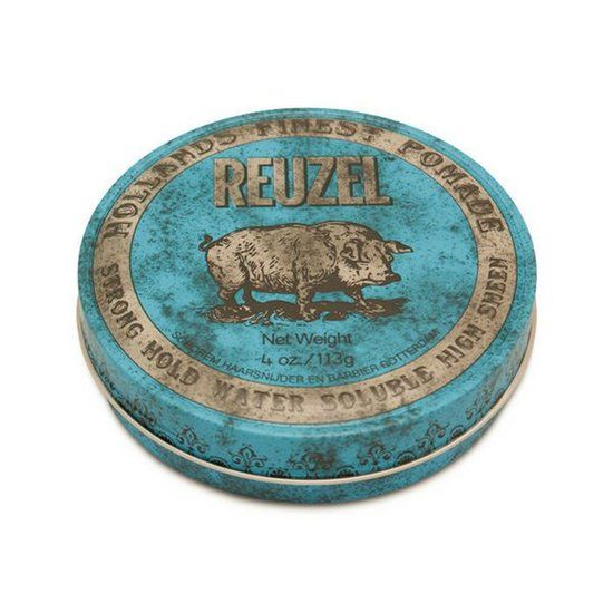Reuzel HF Pomade Strong Hold Water High Shn Blue 113 gr
