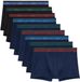 HOM Heren retro short / pant 9 pack Tiago blauw / zwart
