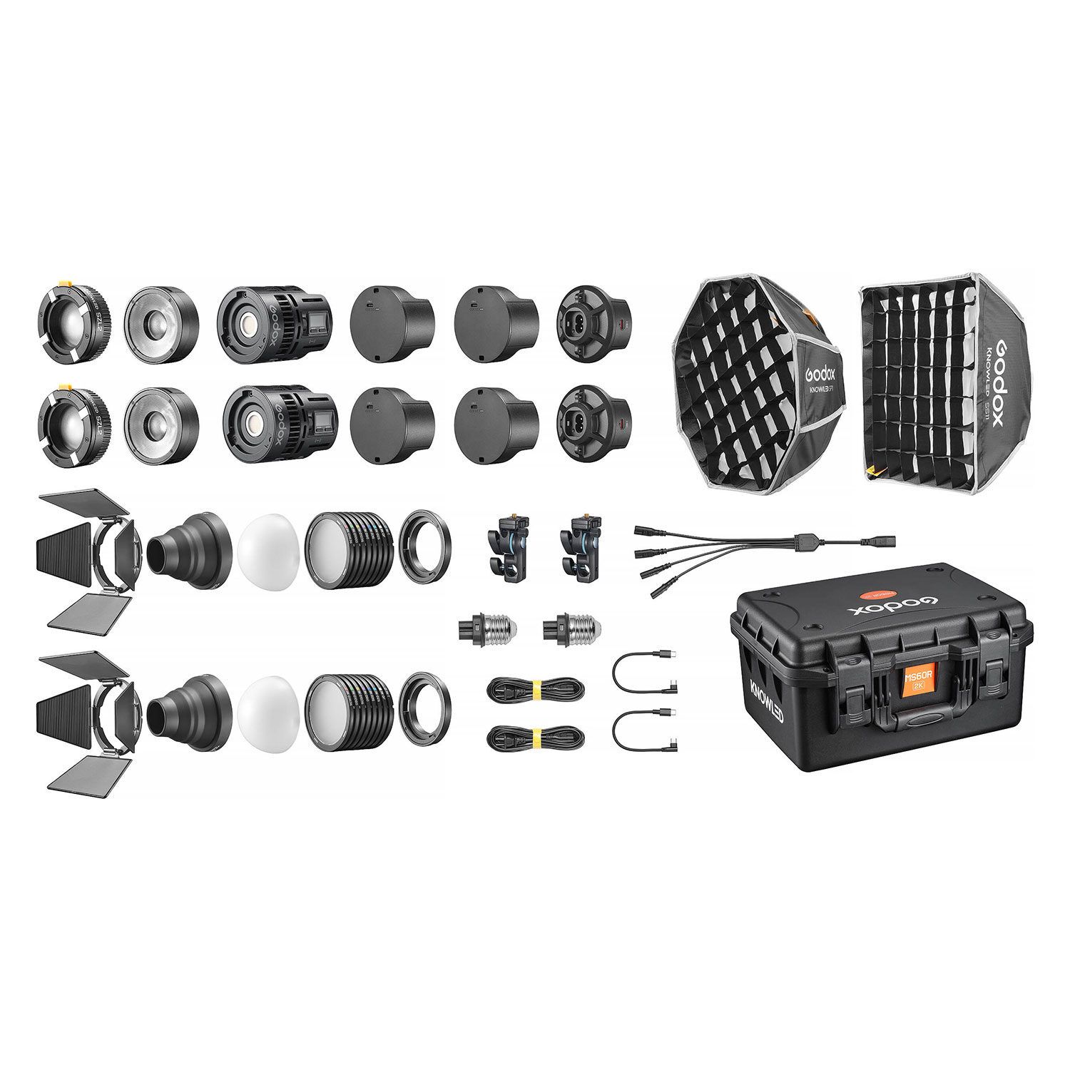 Godox Knowled MS60R K2 RGB LED 2 Light Kit
