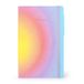 Legami - Notitieboek met wit blad My Notebook, Aura, Special Edition, medium, van FSC-gecertificeerd papier, 192 pagina's, softcover, elastische bandsluiting, 13 x 21 cm