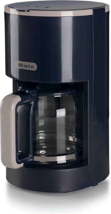Ariete 1394/00 Filterkoffiezetapparaat - 12 kopjes - 900 Watt - Warmhoudfunctie - Automatische uitschakeling - Donkergrijs