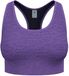 Odlo Soutien-gorge de sport sans couture Medium Impact Violet 80D Femme