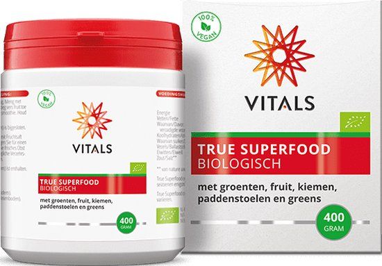 Vitals True Superfood Biologisch 400g - Vegan - Poeder