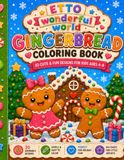 GINGERBREAD COLORING BOOK