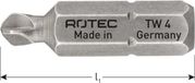 Rotec schroefbit, BASIC, TW5x25mm (Tri-Wing) (2st.)
