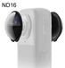 Wigento ND16 filtre à densité neutre, filtre de protection en verre pour accessoires Insta360 X5, 2 pièces
