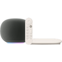 Google Home Speaker Grijs + Google TV Streamer 4K