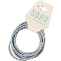 SOHO Haarelastiekje Dames Zilver