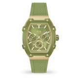 Ice Watch Ice Boliday - Gold Forest 022859 Horloge - Siliconen - Groen - Ø 40 mm