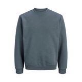 JACK & JONES ESSENTIALS relaxed fit trui - grijsblauw