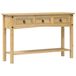 VidaXL Consoletafel "Corona" 114x34,5x73 cm massief grenenhout