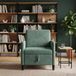 VidaXL Bank met opslag zeegroen 72 x 78 x 87 cm polyester