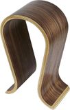 Allecto Plus - Support casque en bois - Noyer