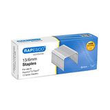 Rapesco S13060Z3 Type 13/6 mm Verzinkte Nietjes, Verpakking van 5000 Stuks