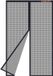 Holland Connections Noir moustiquaire de porte - 135 x 215 cm - protection anti-insectes magnétique - sans perçage - porte d'entrée porte de terrasse