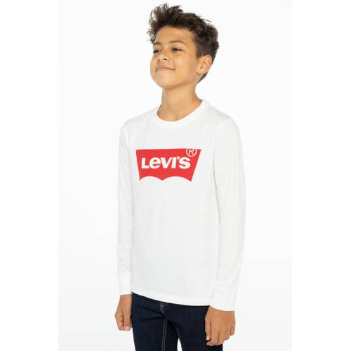 Levi's Kids Batwing Logo Longsleeve - White