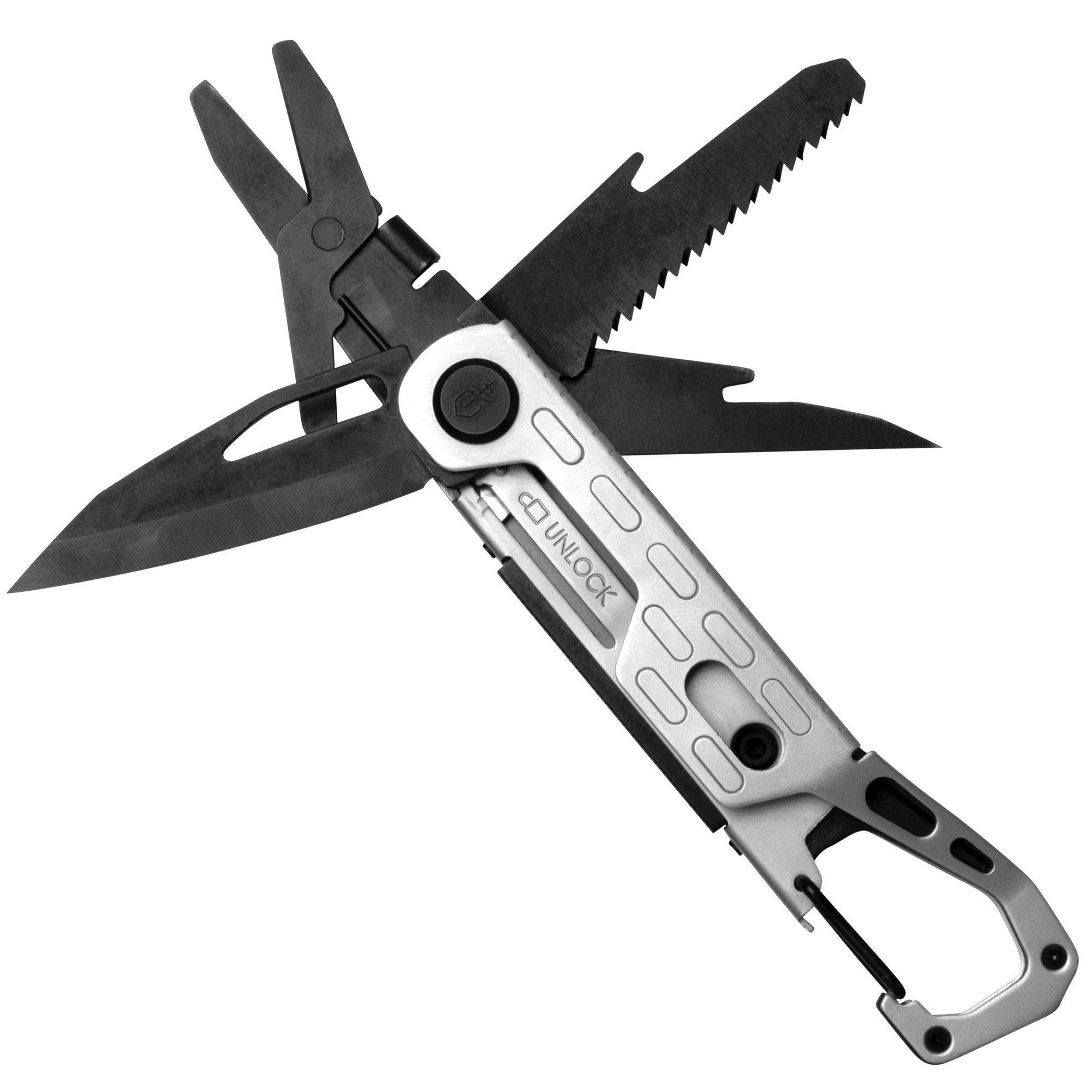 Gerber Gerber Stakeout 1059837, zilver, multitool voor kamperen