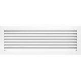 KRATKI ventilatierooster FRESH | 17 x 49 cm | Wit
