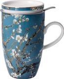 Goebel Vincent van Gogh Amandelboom Blauw Mok - Porselein - 450ml