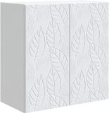 vidaXL Wandkast Wit 59 x 31 x 60 cm Bewerkt hout