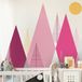 Ambiance Sticker Lucinka Stickers voor kinderen, Scandinavische bergen, 90 x 135 cm
