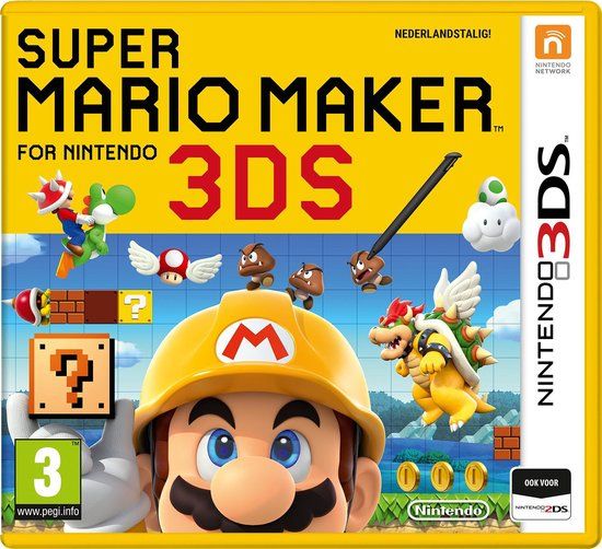 Merkloos Super Mario Maker - Nintendo 3DS / 2DS - Standard Edition