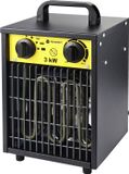TOOLCRAFT TO-8578335 Bouwkachel 3000 W Zwart-geel