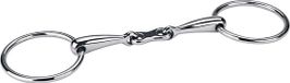 Kerbl Watertrens Dubbelgebroken Frans Hol - RVS - 13,5cm
