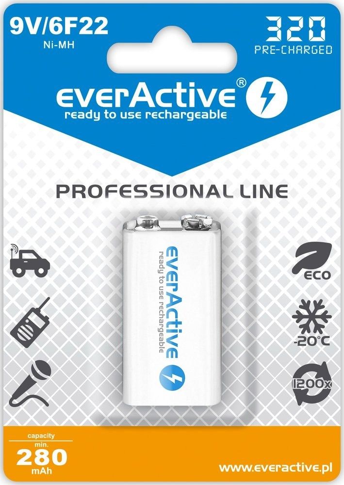 everActive EVHRL22-320 - Huishoudelijke batterij - Wit