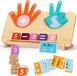 Jouets mathématiques en bois - Jeux Montessori - Jeux mathématiques pour apprendre à compter - Addition - Apprendre les chiffres - Jouets éducatifs