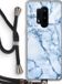 Case Company® - OnePlus 8 Pro Case - Blue Marble - Back Cover with Cord