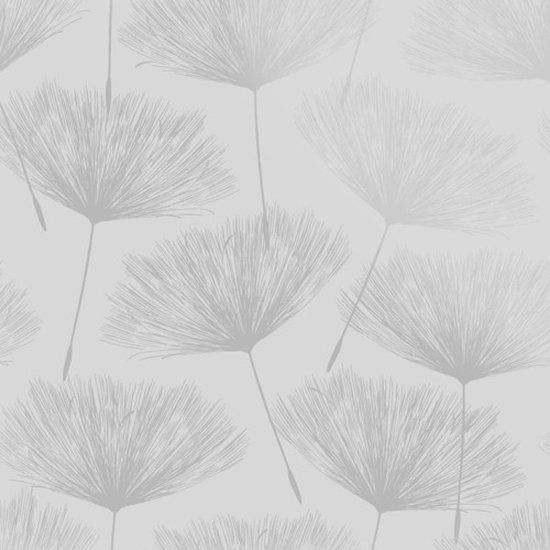 Dutch Wallcoverings Fleur Grey Papierbehang - 5022976129207