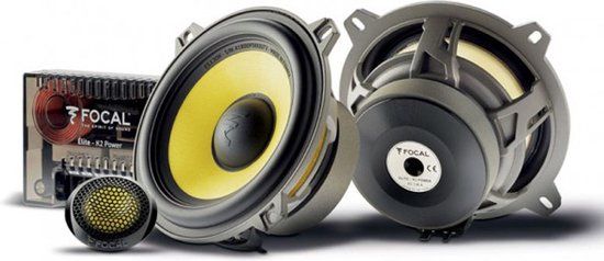 Focal ES130K - 13cm 2-Way Component Speaker System - 80W RMS