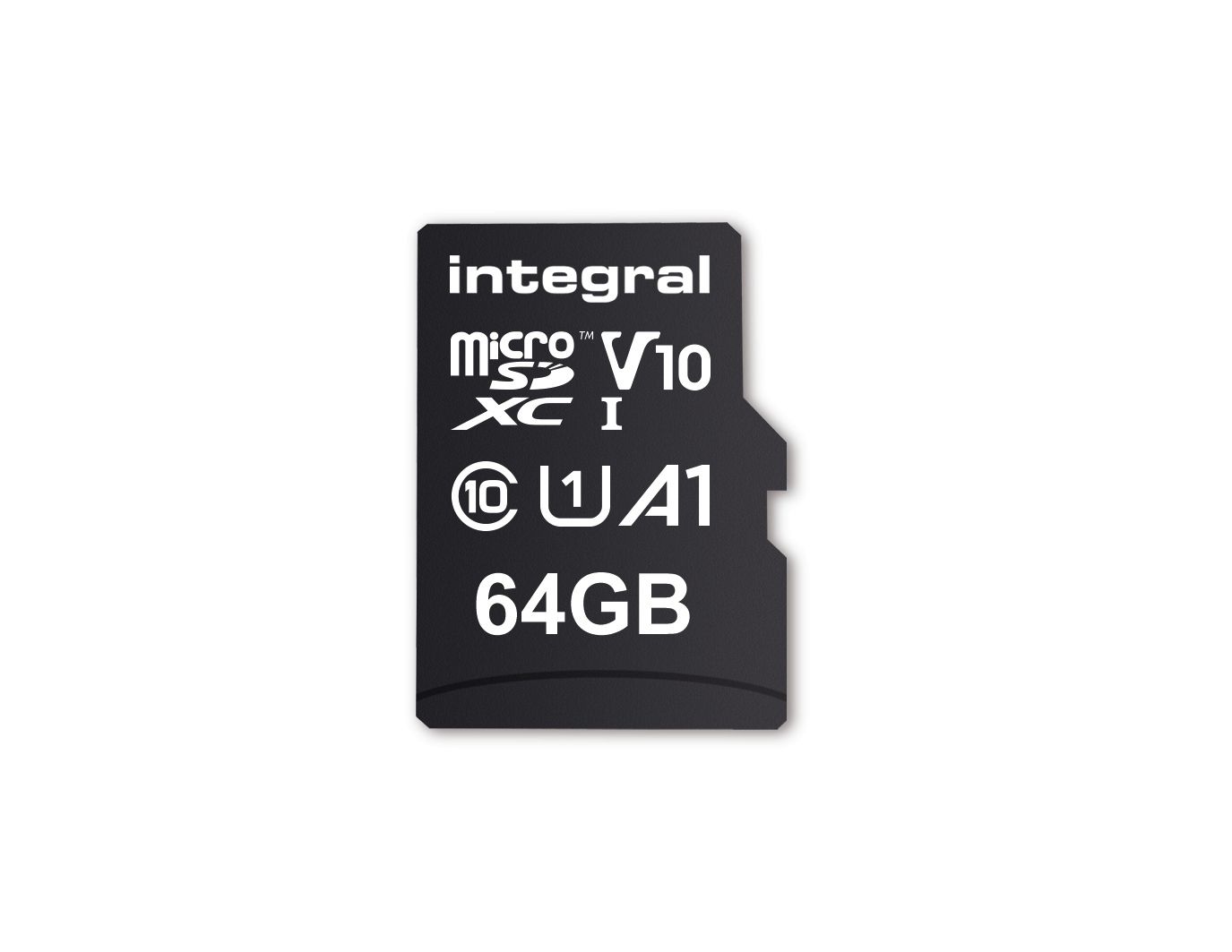 Integral 64GB MicroSDXC V10 UHS-I U1 Memory Card