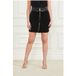 GUESS Marciano By Gio Jupe Fermeture Éclair Noir Jais Taille : S