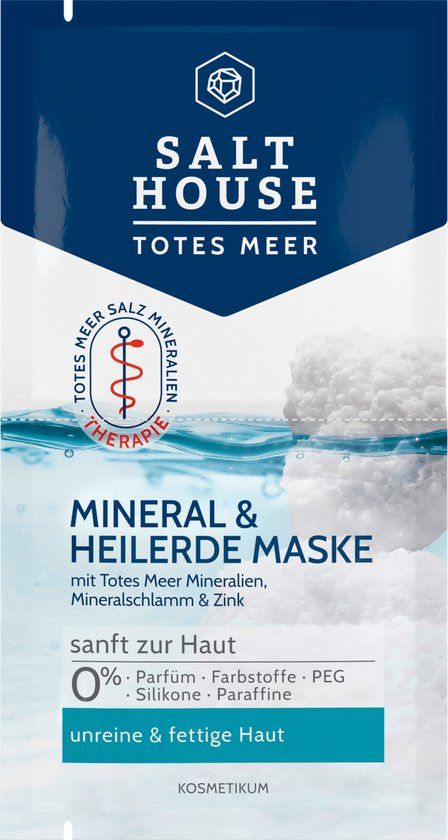Salthouse Gezichtsmasker Dode Zee Therapie Mineral & Healing Earth - 14 ml