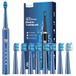Sonic COULAX Sonic elektrische tandenborstel voor volwassenen en kinderen | Oplaadbaar, 3 uur snel opladen, 5 modi, intelligente timer van 2 minuten, cadeau voor familie