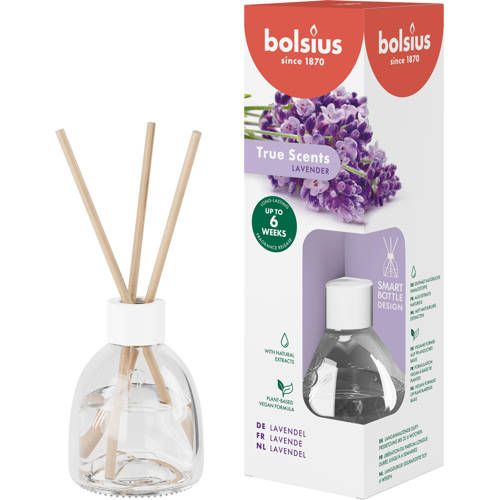 Bolsius True Scents - Lavendel Geurstokjes (60 ml)