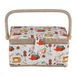 ZenithVibe Boîte de rangement 27,8 x 18 x 14,5 cm - Marron - Plastique